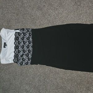 Dressbarn Collection Gray Top Womens Size 8